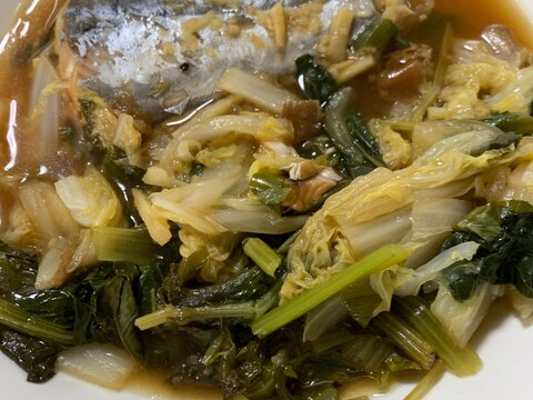 太刀魚の野菜蒸し